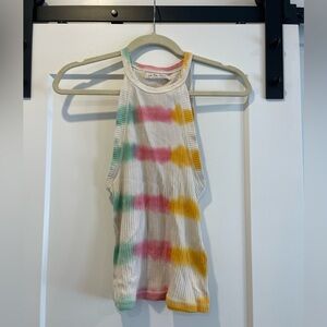 We The Free Multicolor Tie-Dye Tank Top